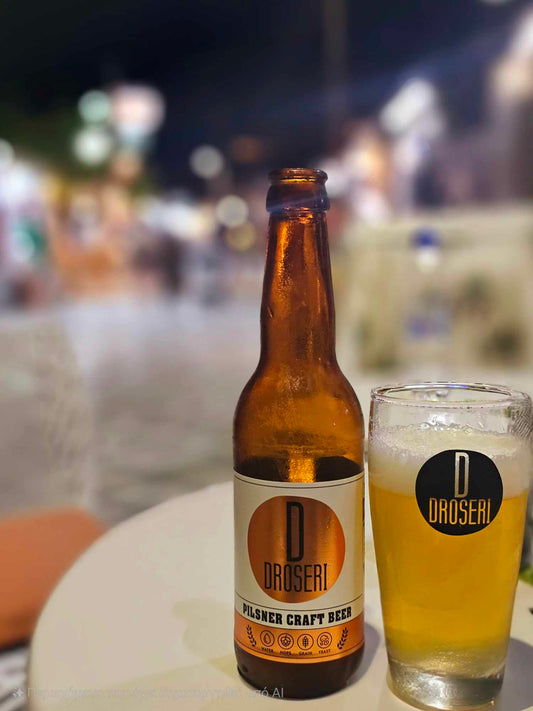 Droseri beer glass